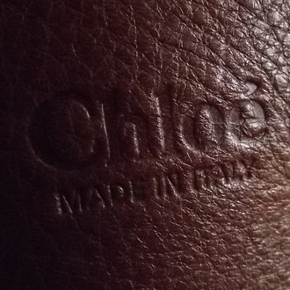 Chloe Calfskin Edith Satchel Whiskey 8 of 8