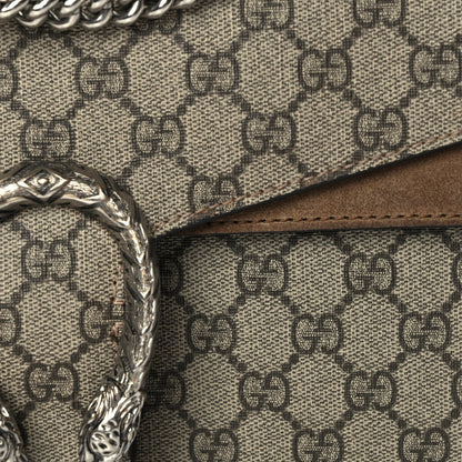Gucci GG Supreme Monogram Small Dionysus Shoulder Bag  Taupe 6 of 8