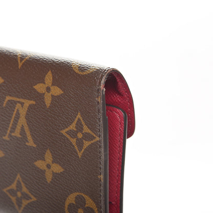 Louis Vuitton Monogram Josephine Wallet Red 6 of 12