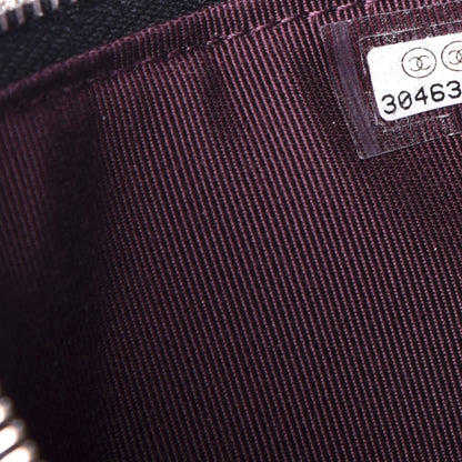 Chanel Caviar Quilted Classic Flat Wallet Pouch Black 7 of 8