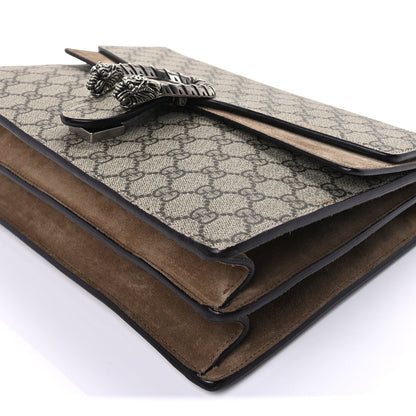 Gucci GG Supreme Monogram Medium Dionysus Shoulder Bag Taupe 8 of 8