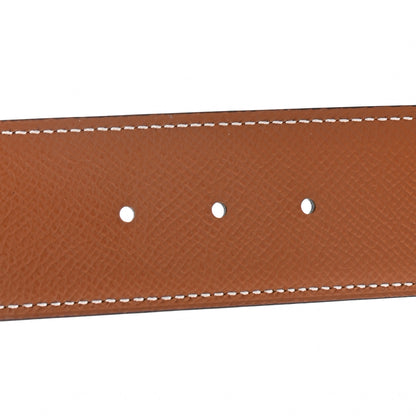 Hermes Swift Epsom 38mm Constance H Belt 80 Black Gold 4 of 5