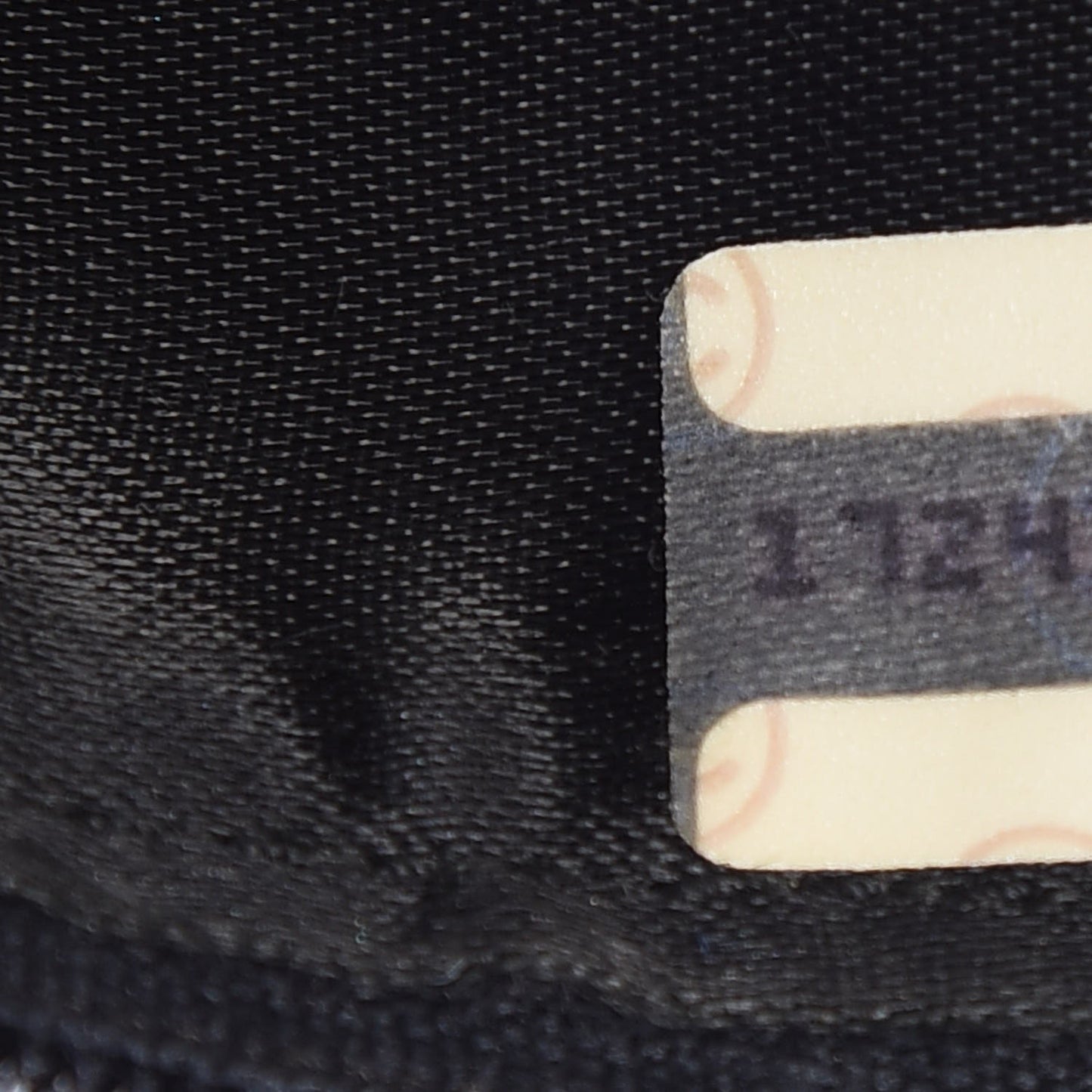 Lambskin Quilted Tassel Shoulder Bag Black