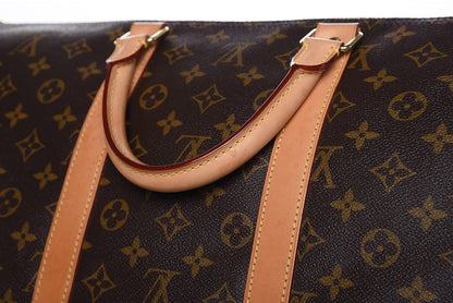 Louis Vuitton Monogram Keepall Bandouliere 55 8 of 15