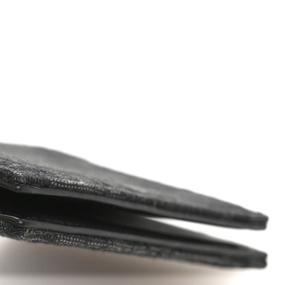 Christian Dior Oblique Bi-Fold Card Holder Black 8 of 9