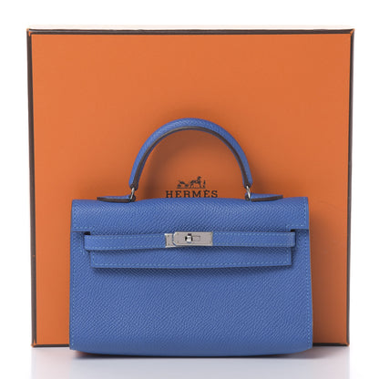 Hermes Epsom Tiny Kelly Sellier Mykonos 11 of 11