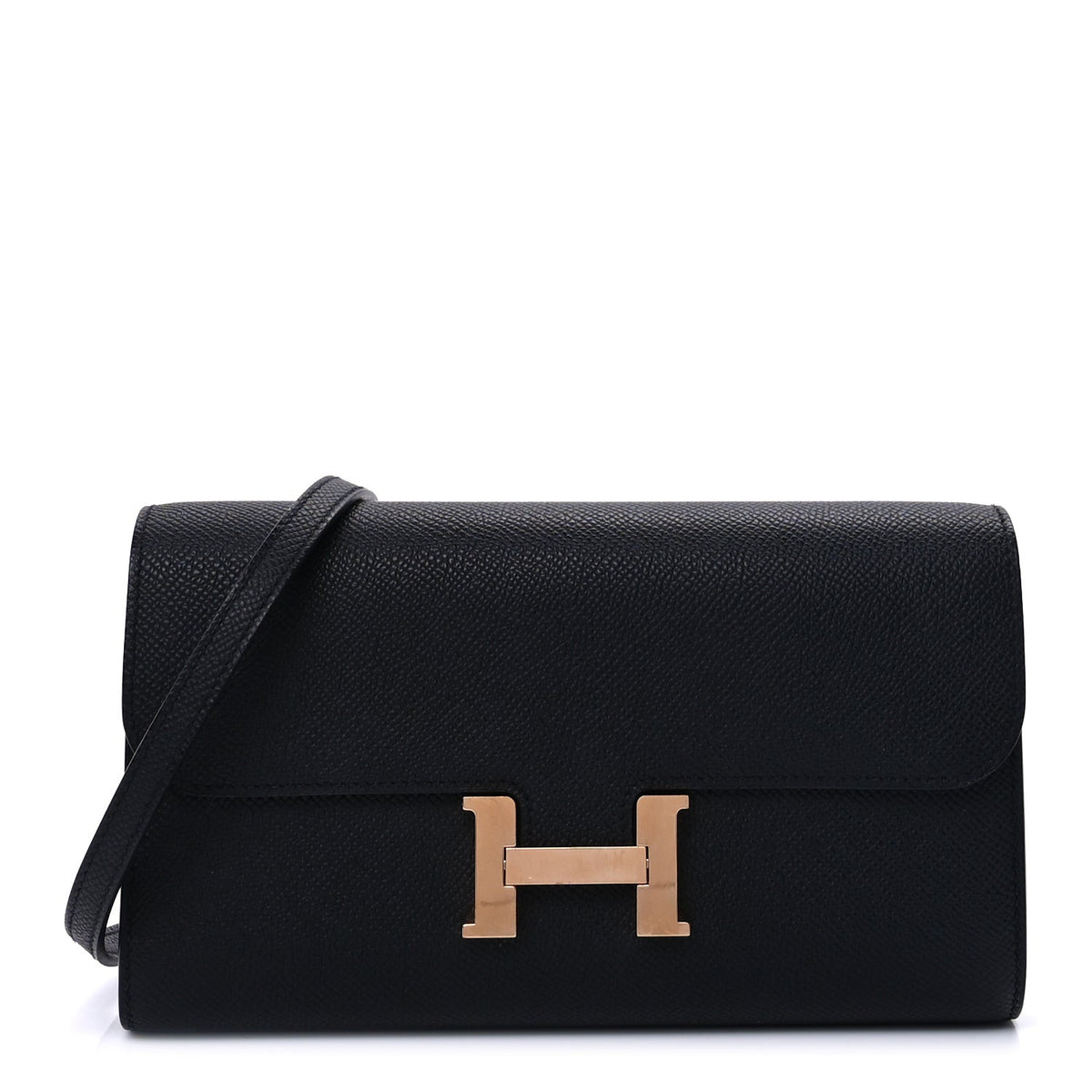 Hermes Epsom Constance Long To Go Wallet Black 1 of 8