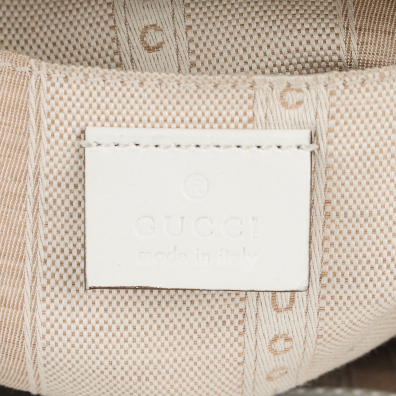 Gucci Hilary Lux Bright Diamante Small Bucket Bag Great White 6 of 7