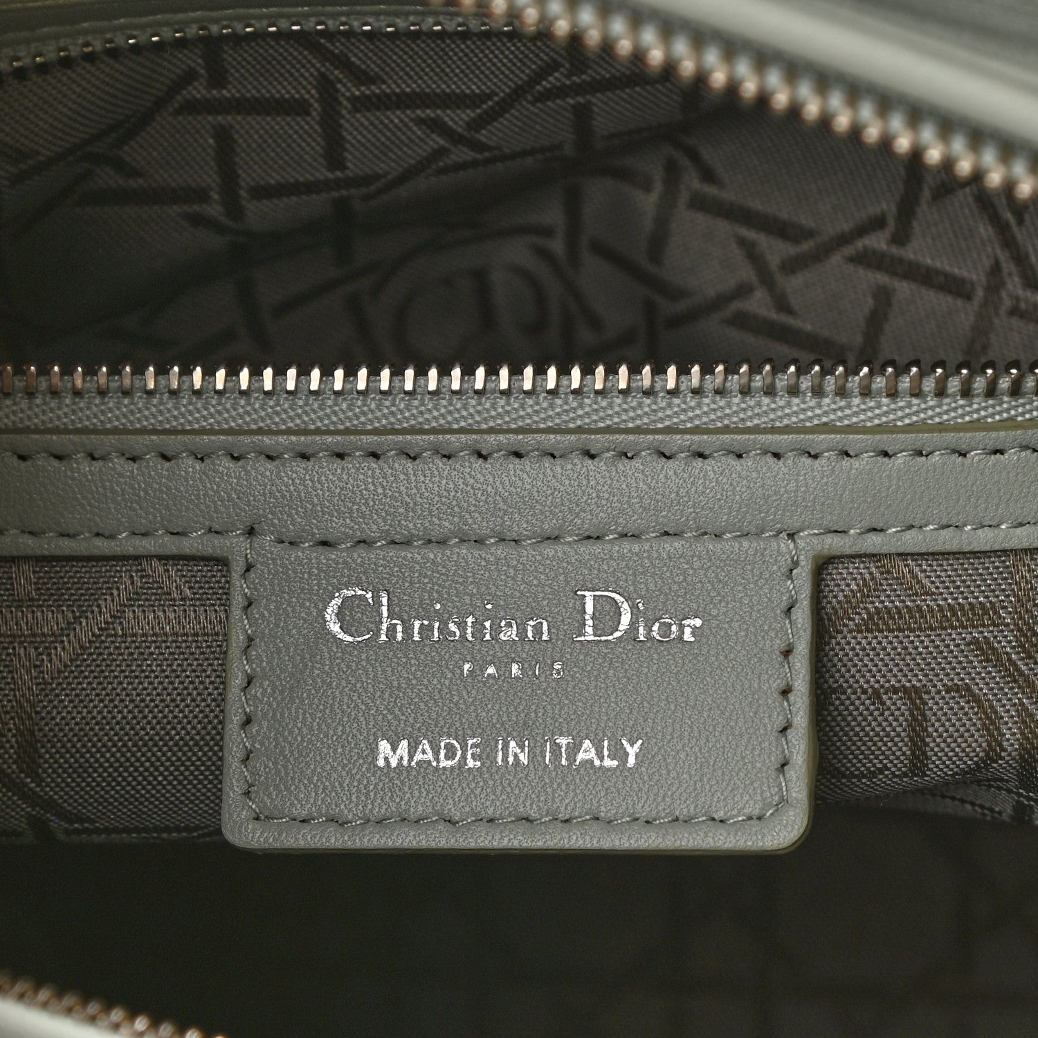 Christian Dior Lambskin Cannage Large Lady Dior Light Green 6 of 8