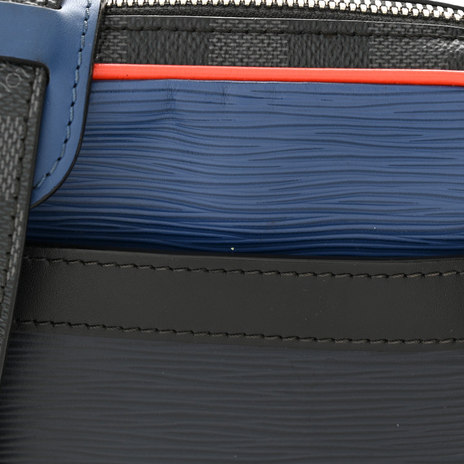 Louis Vuitton Epi Damier Graphite Danube Slim PM 11 of 13