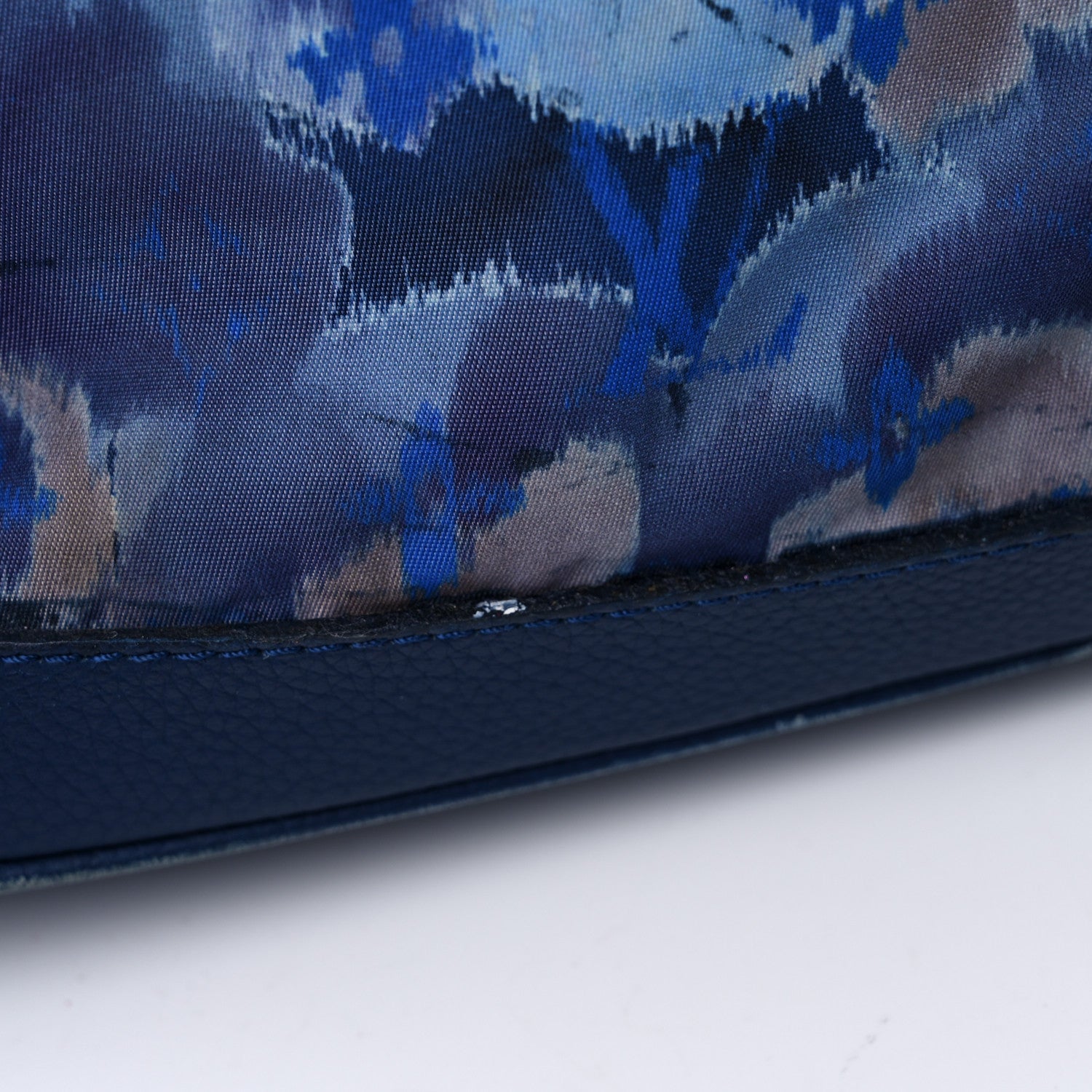 Louis Vuitton Nylon Monogram Ikat Noefull MM Grand Blue 20 of 28