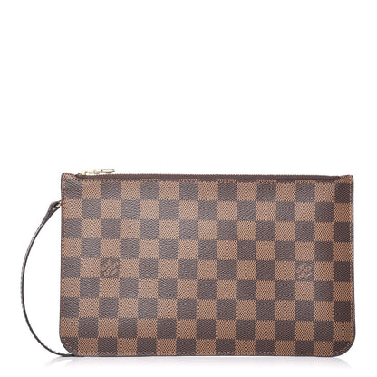Louis Vuitton Damier Ebene Neverfull MM GM Pochette 1 of 8