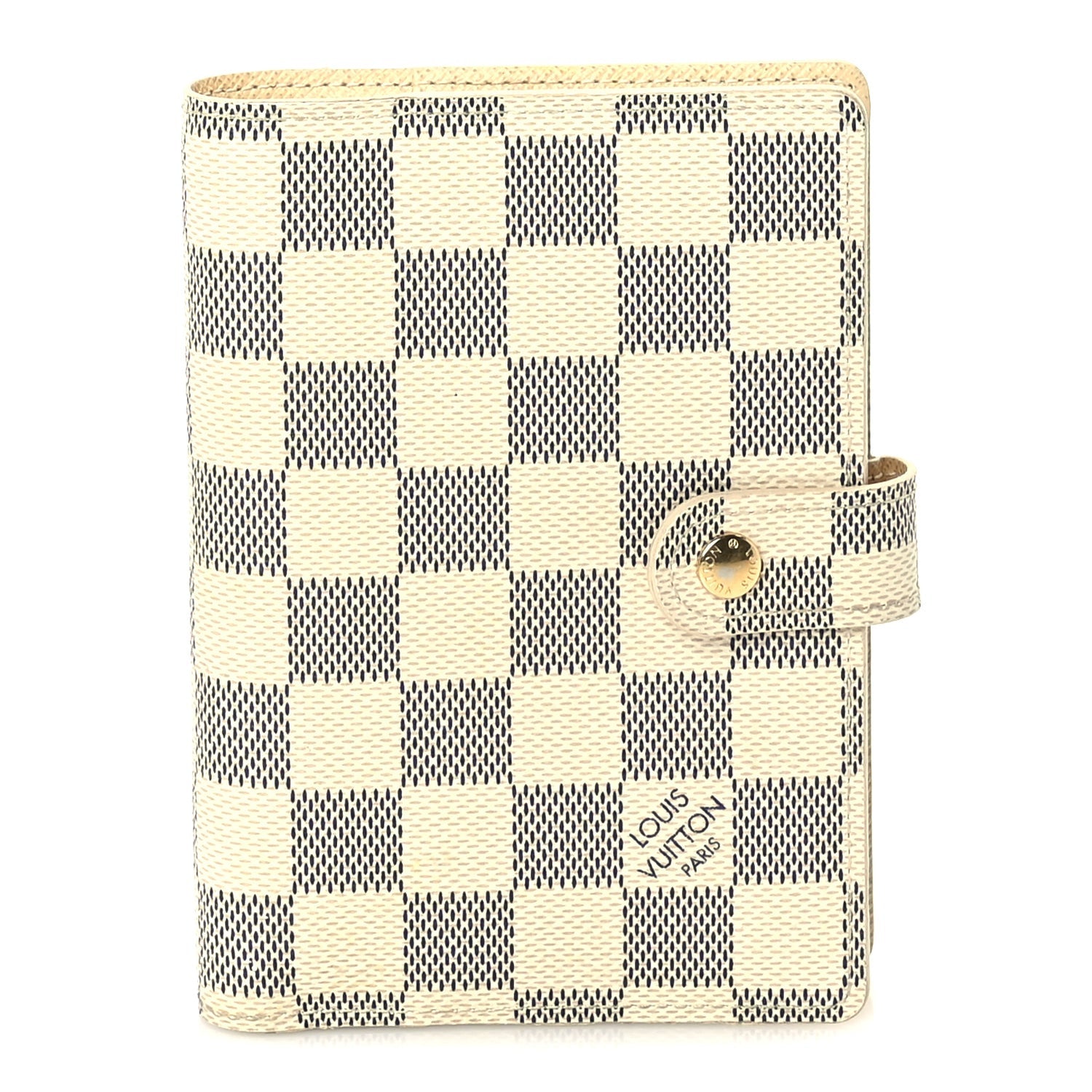 Louis Vuitton Damier Azur Small Ring Agenda Cover 1 of 8