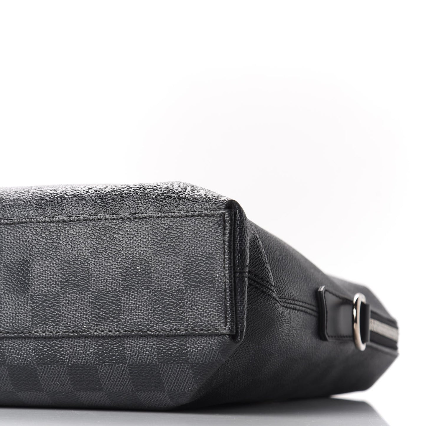 Damier Graphite Porte-Documents Jour