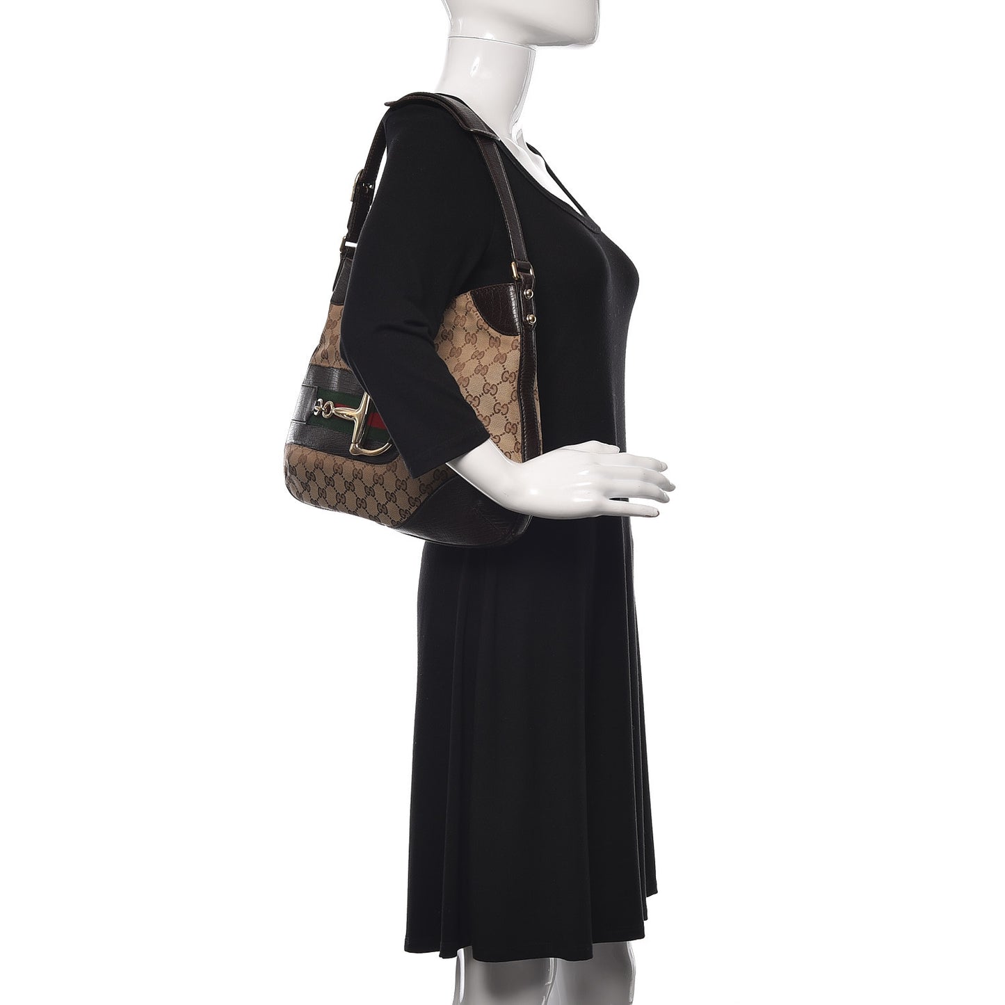 Monogram Hasler Hobo Dark Brown