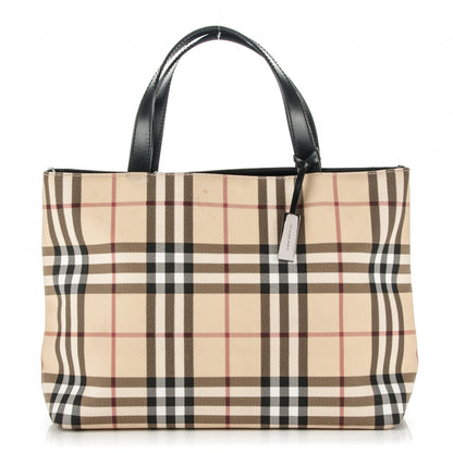 Burberry House Check Medium Tote Black 1 of 8