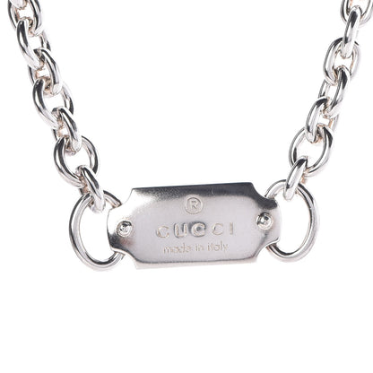 Gucci Sterling Silver Tag Necklace 4 of 6