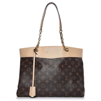Louis Vuitton Monogram Pallas Shopper Dune 1 of 8