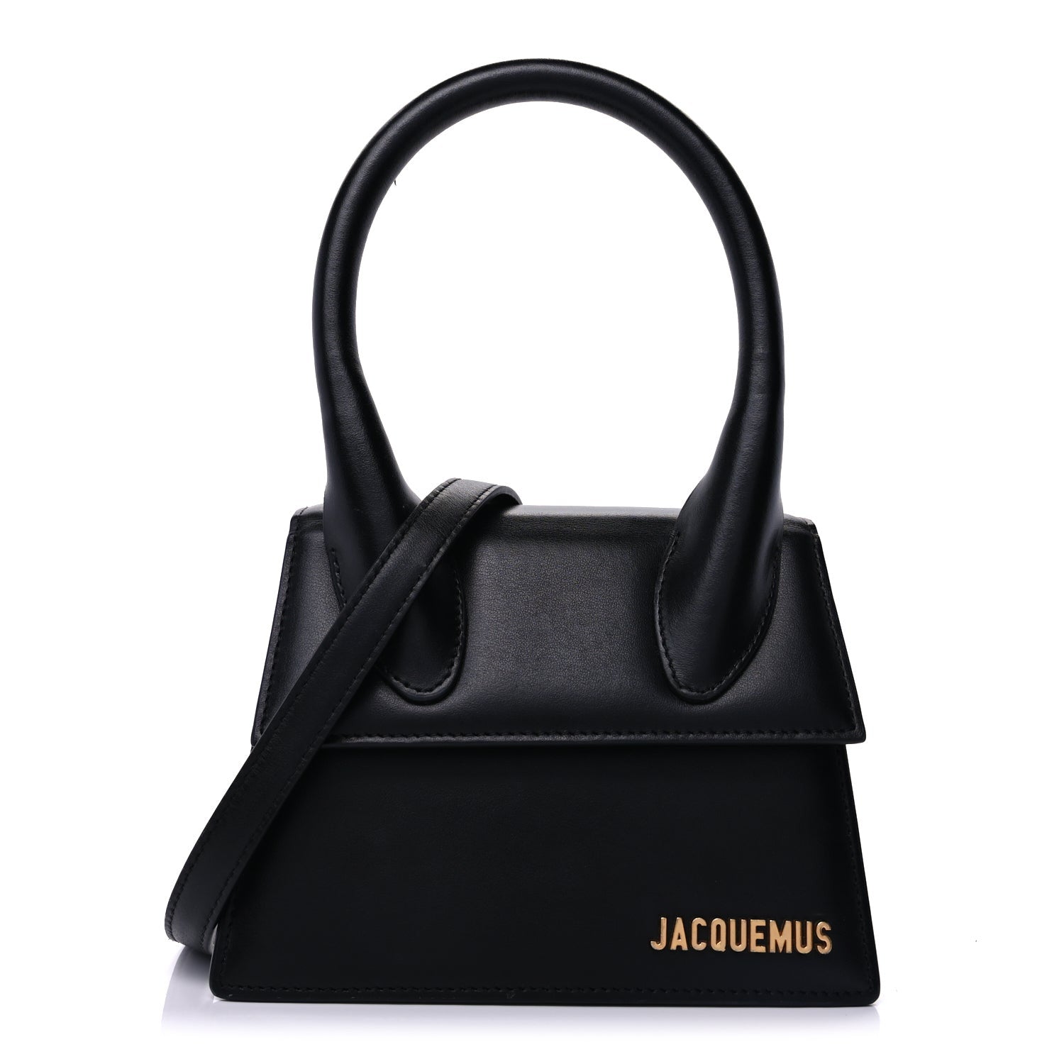 Jacquemus Smooth Calfskin Le Chiquito Moyen Black 1 of 8