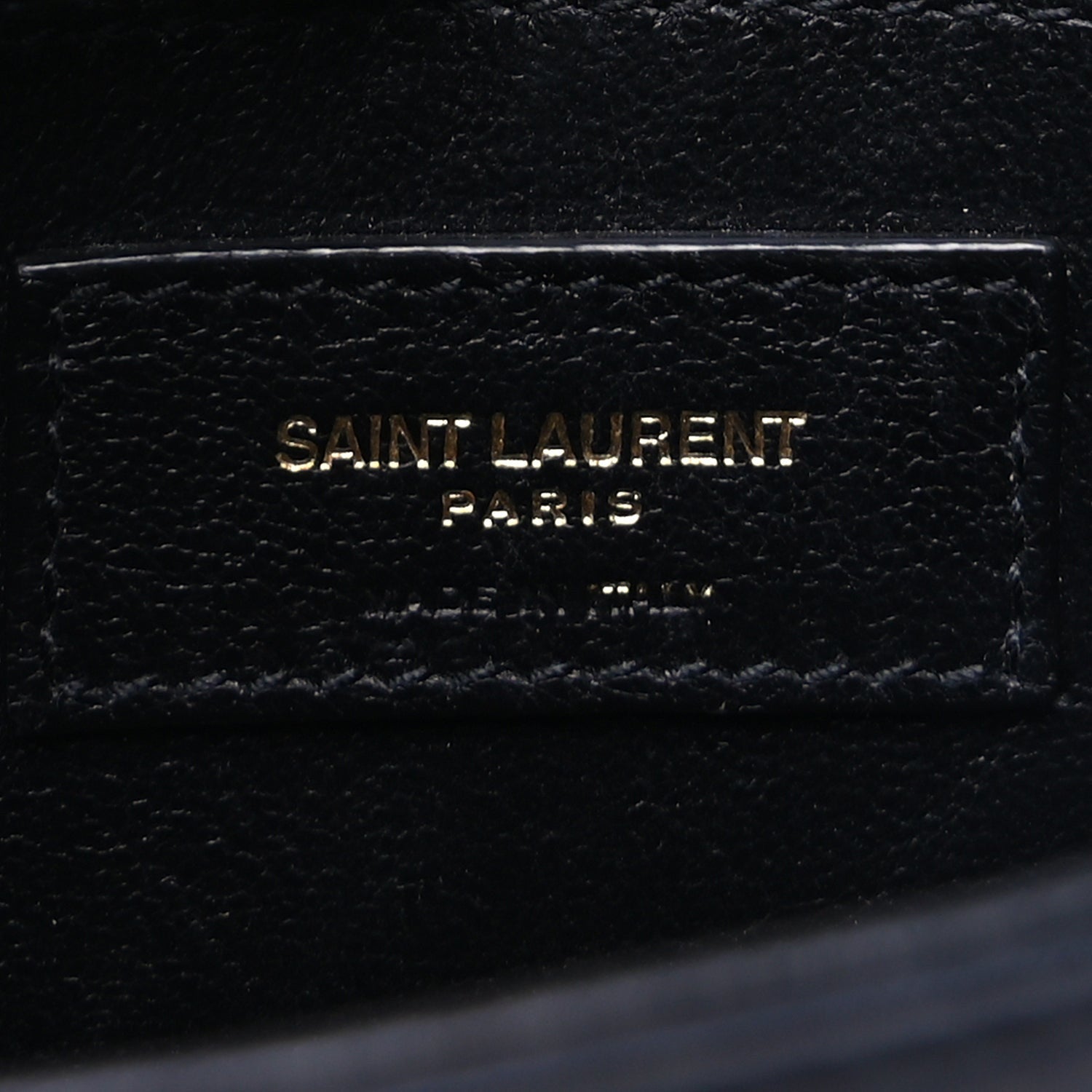 Saint Laurent Box Calfskin Monogram Medium Solferino Satchel  Black 5 of 8