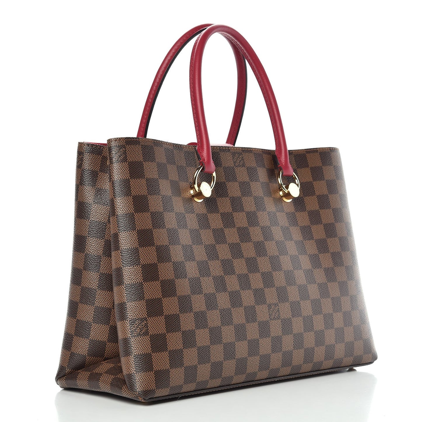 Damier Ebene LV Riverside Lie De Vin