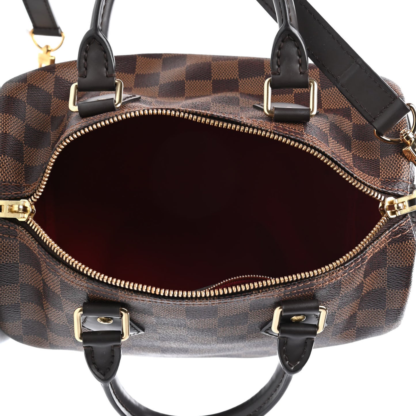 Damier Ebene Speedy Bandouliere 25