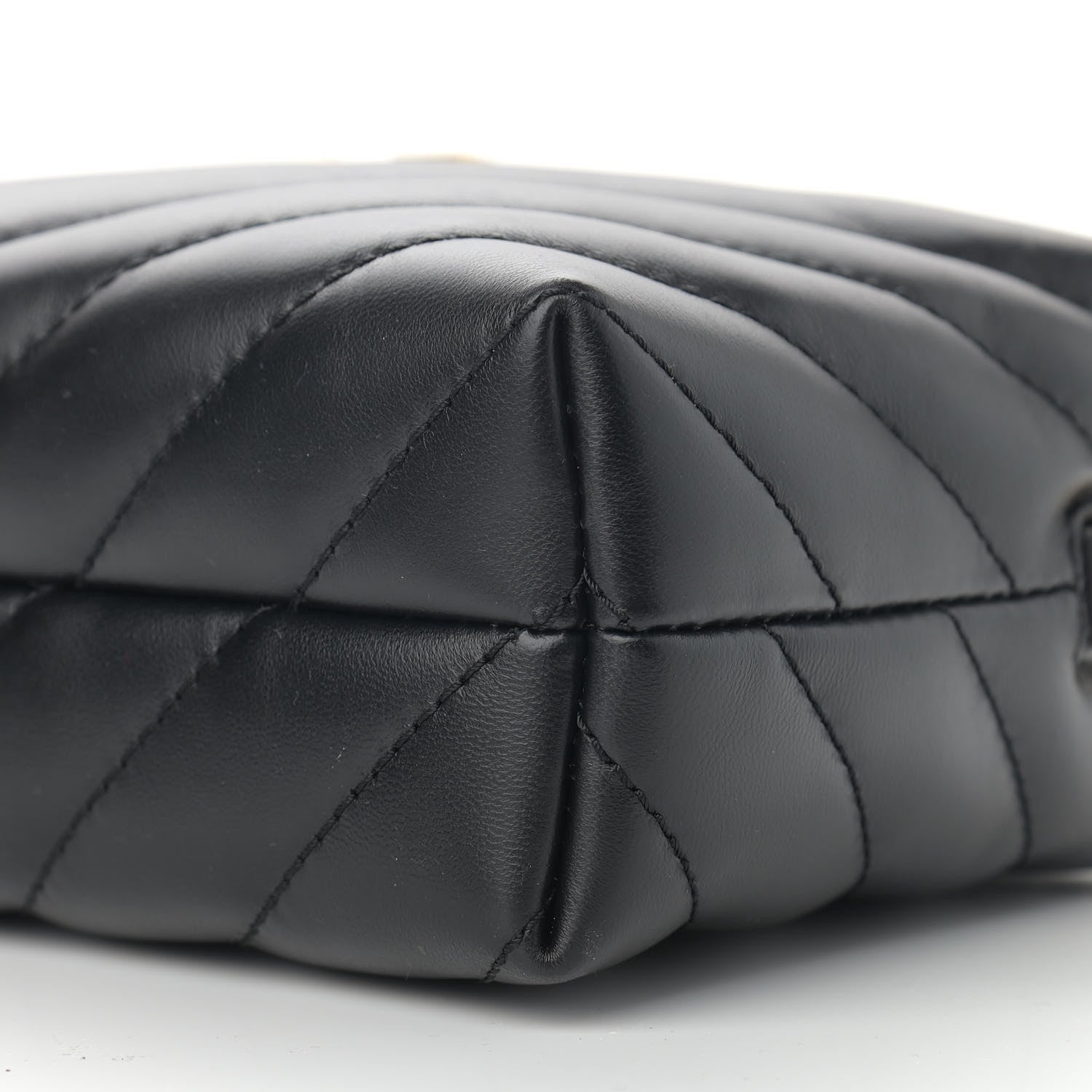 Off-White Calfskin Diagonal Quilted Jackhammer Camera Bag Black 6 of 10