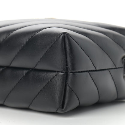 Off-White Calfskin Diagonal Quilted Jackhammer Camera Bag Black 6 of 10