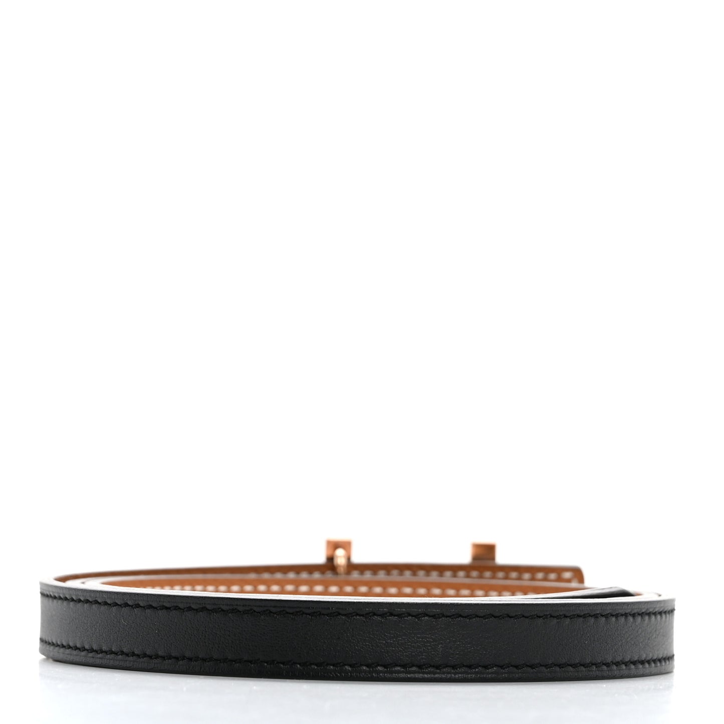 Swift Epsom 13mm Quizz H Belt 80 Black Gold