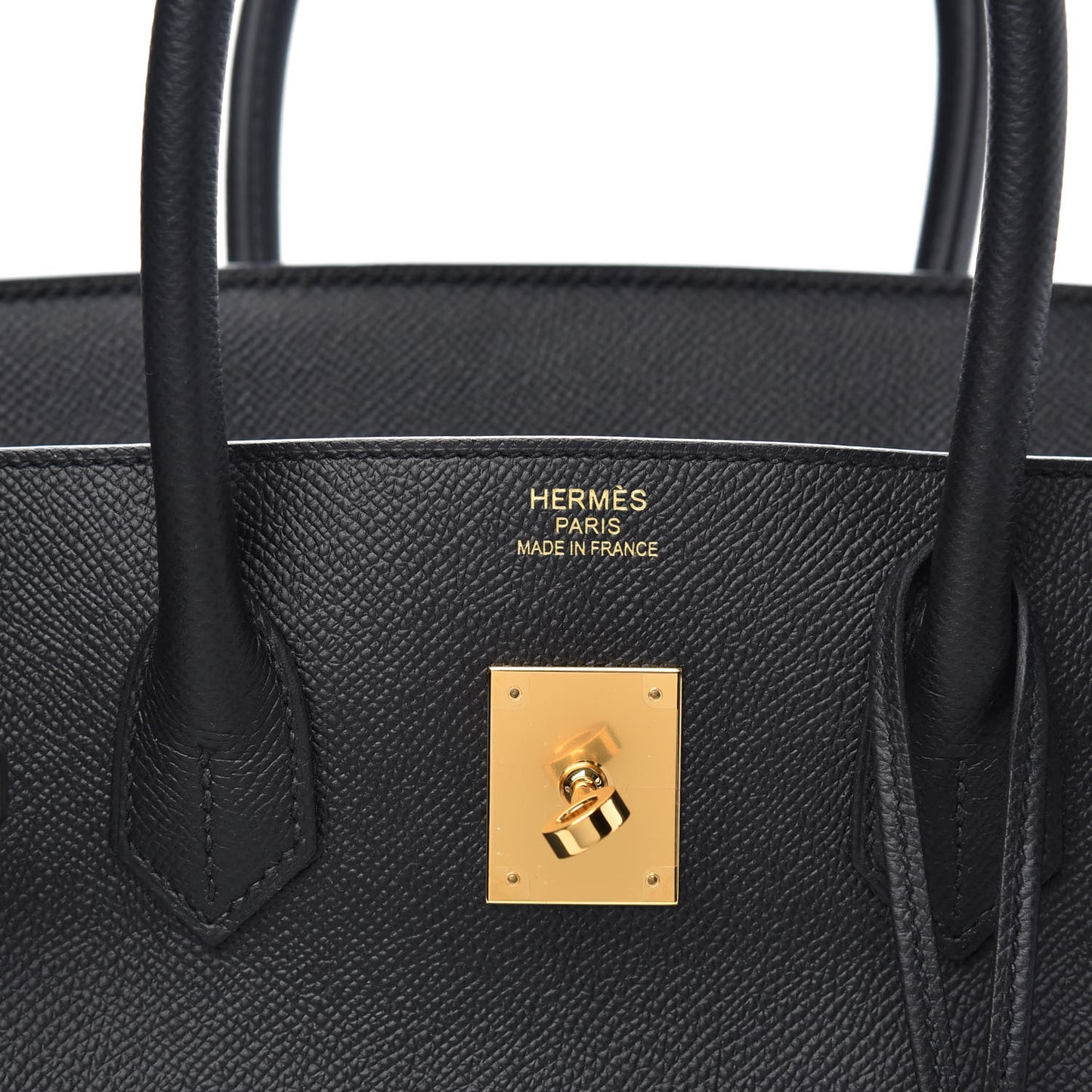 Epsom Birkin 35 Black