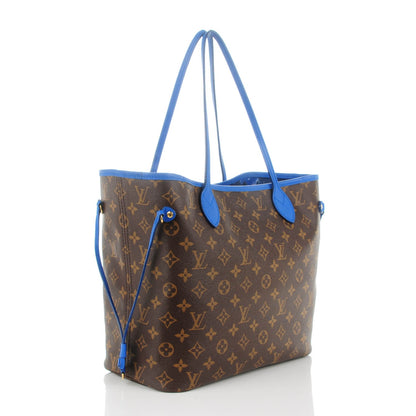 Louis Vuitton Monogram Articles de Voyage Ikat Neverfull MM Grand Blue 3 of 9