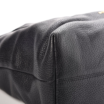 Burberry London Grainy Calfskin Medium Baynard Tote Black 13 of 16