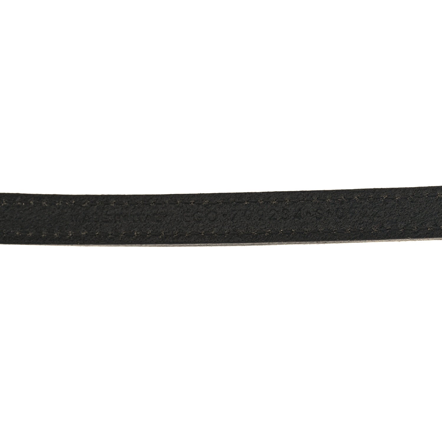 Saint Laurent Leather Lucky Bone Double Wrap Bracelet Black 5 of 5