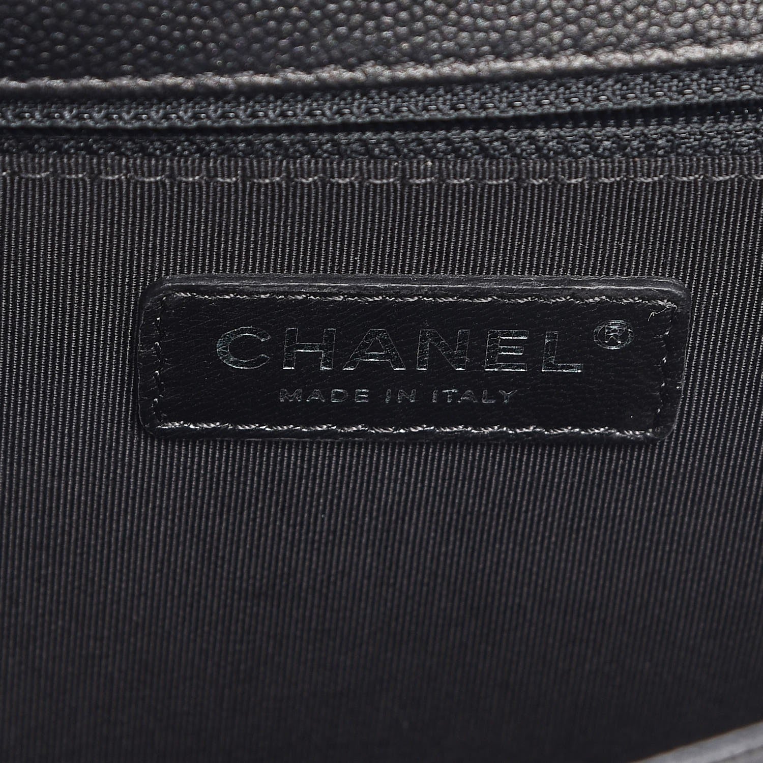 Chanel Caviar Quilted New Medium Boy Flap So Black 7 of 9