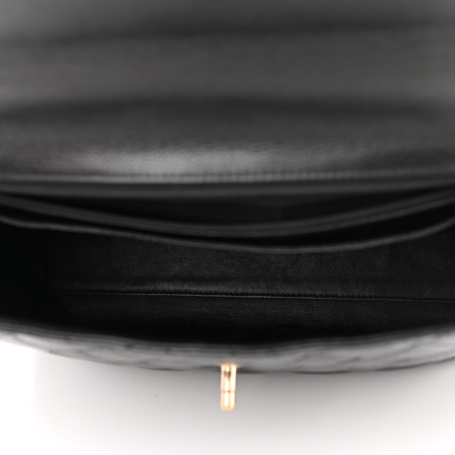 Chanel Lambskin CC Earrings Black 9 of 15