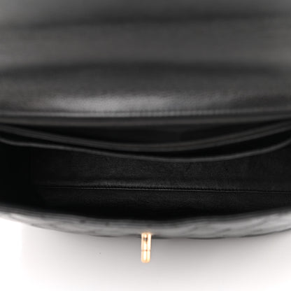 Chanel Lambskin CC Earrings Black 9 of 15