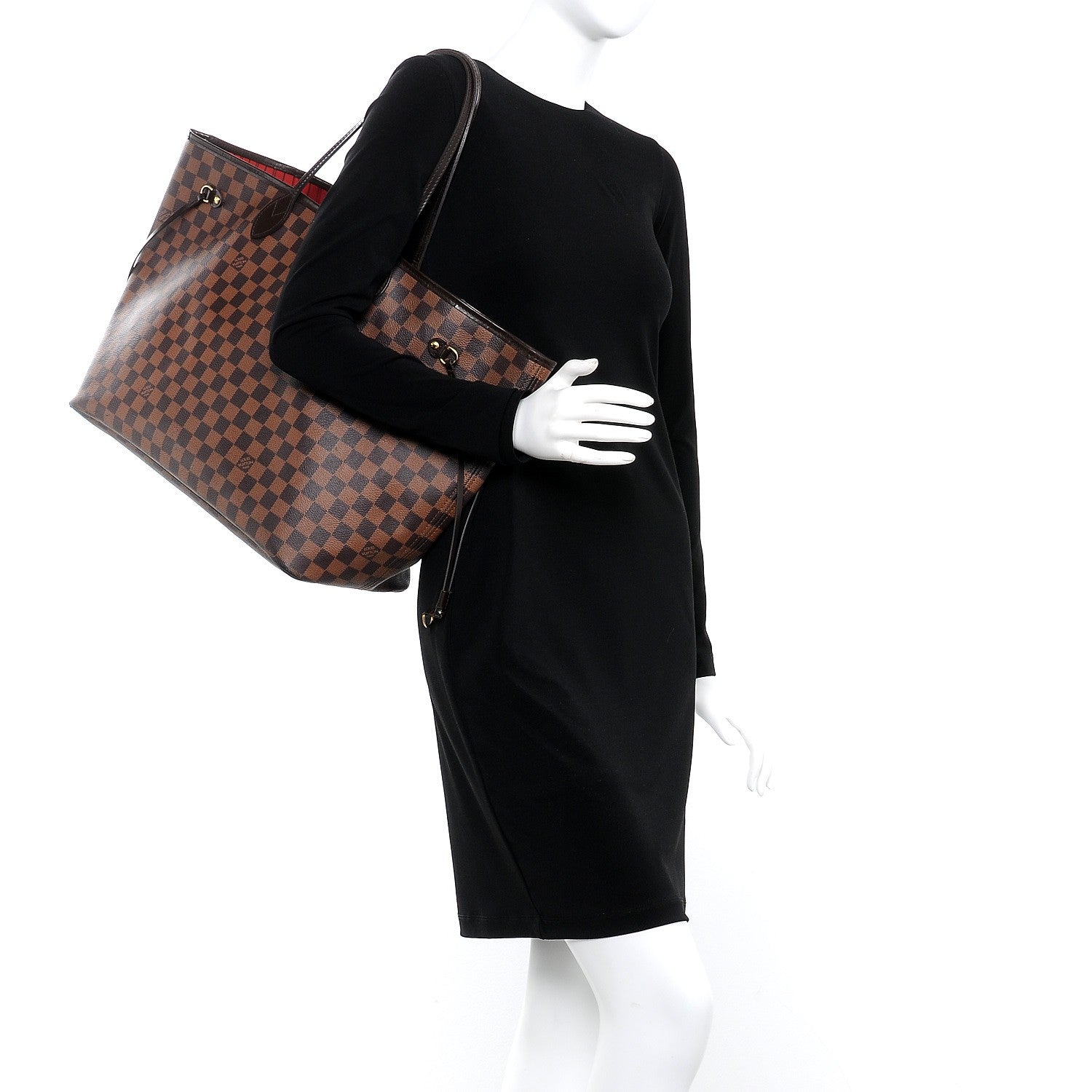 Louis Vuitton Damier Ebene Neo Neverfull GM 2 of 15