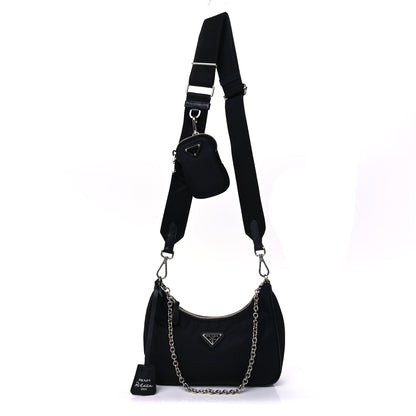 Prada Nylon Re-Edition 2005 Shoulder Bag Black 1 of 7