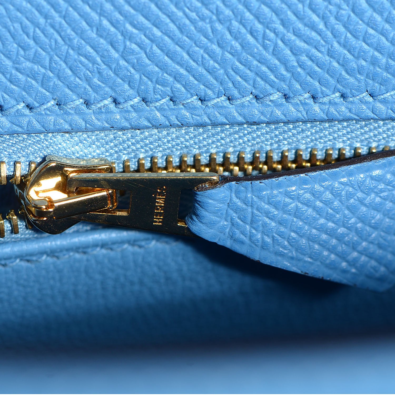 Hermes Epsom Kelly Sellier 25 Bleu Paradis 19 of 22