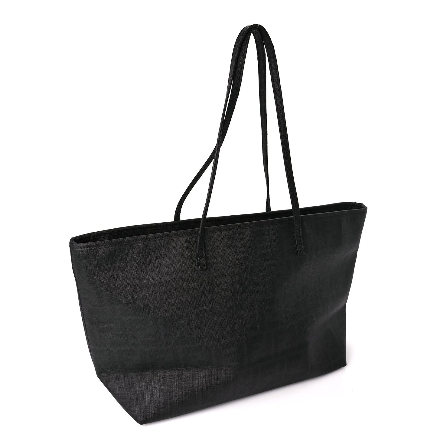 Zucca Spalmati Small Roll Tote Black