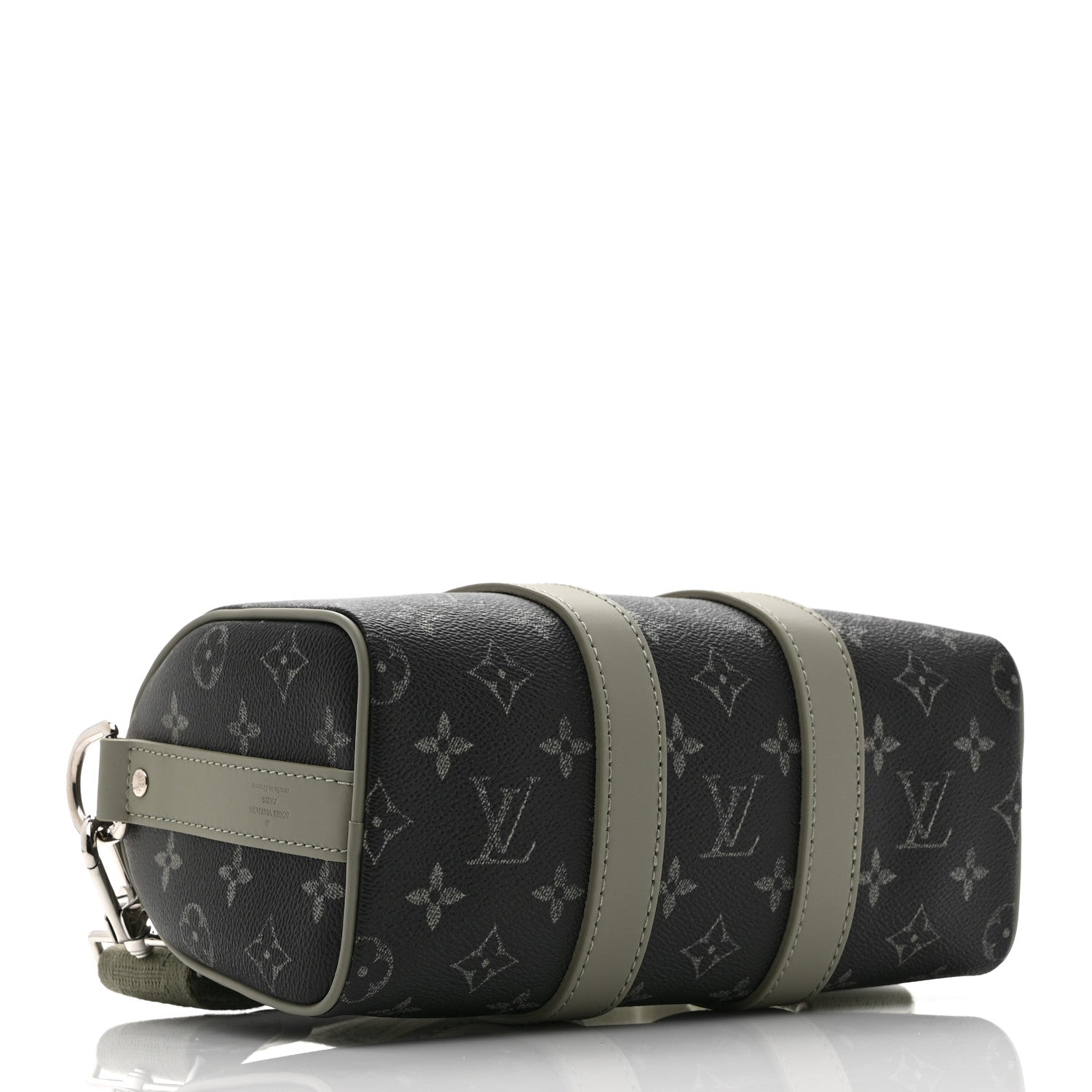 Louis Vuitton Monogram Gradient Keepall Bandouliere 25 Khaki 3 of 8