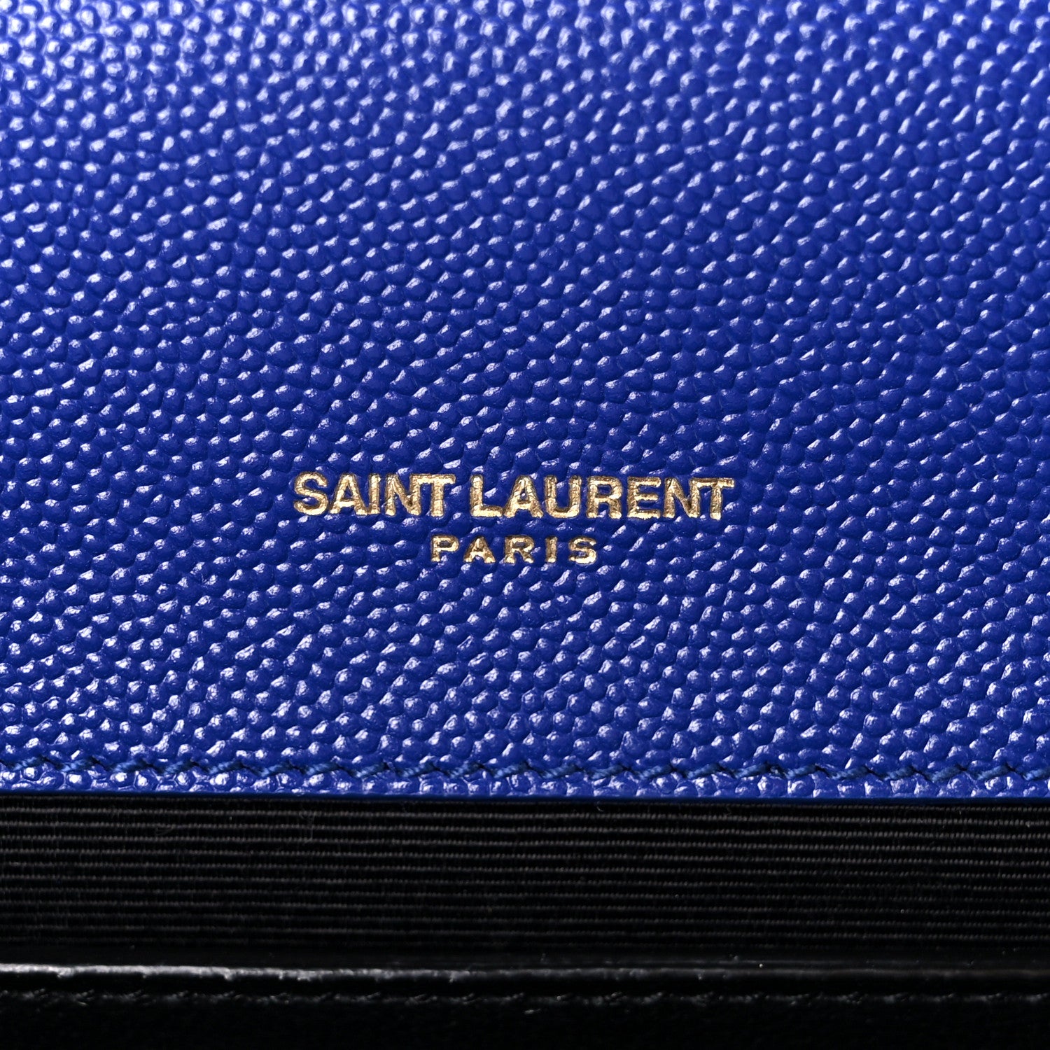 Saint Laurent Grain De Poudre Medium Classic Monogram Kate Satchel Ultramarine 6 of 11