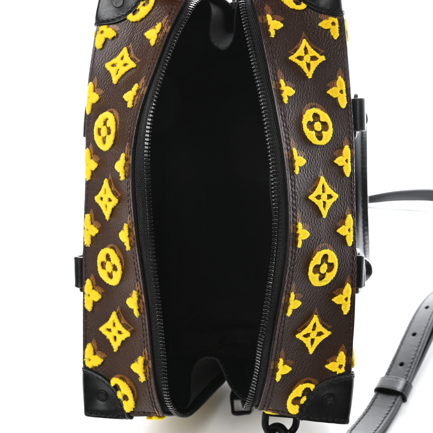 Louis Vuitton Monogram Tuffetage Speedy Trunk Jaune 4 of 4