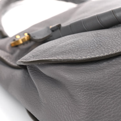Chloe Calfskin Medium Marcie Satchel Cashmere Grey 7 of 10