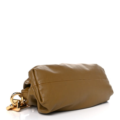 Bottega Veneta Calfskin The Pouch Chain Cammello 4 of 11