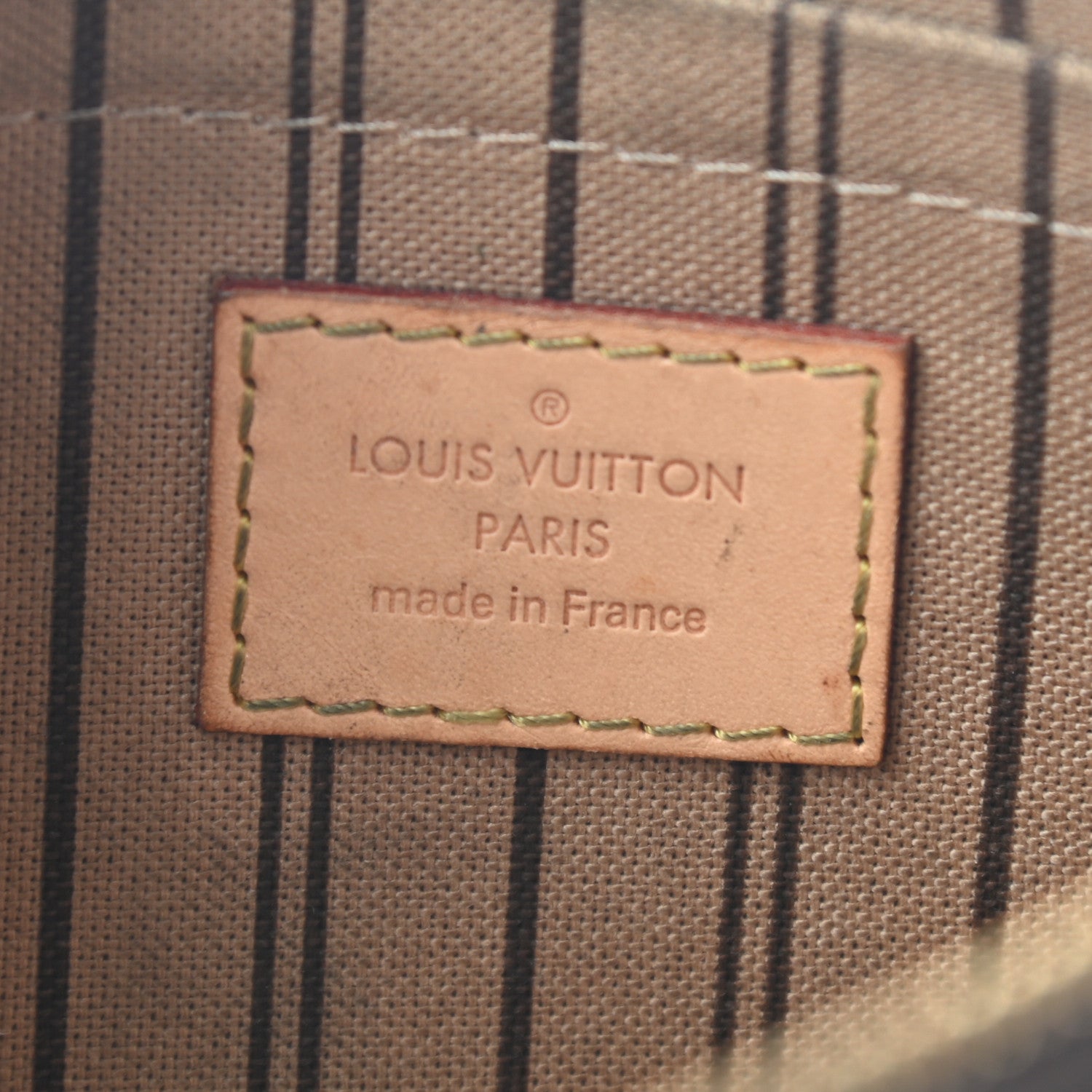 Louis Vuitton Monogram Neverfull MM GM Pochette 6 of 11