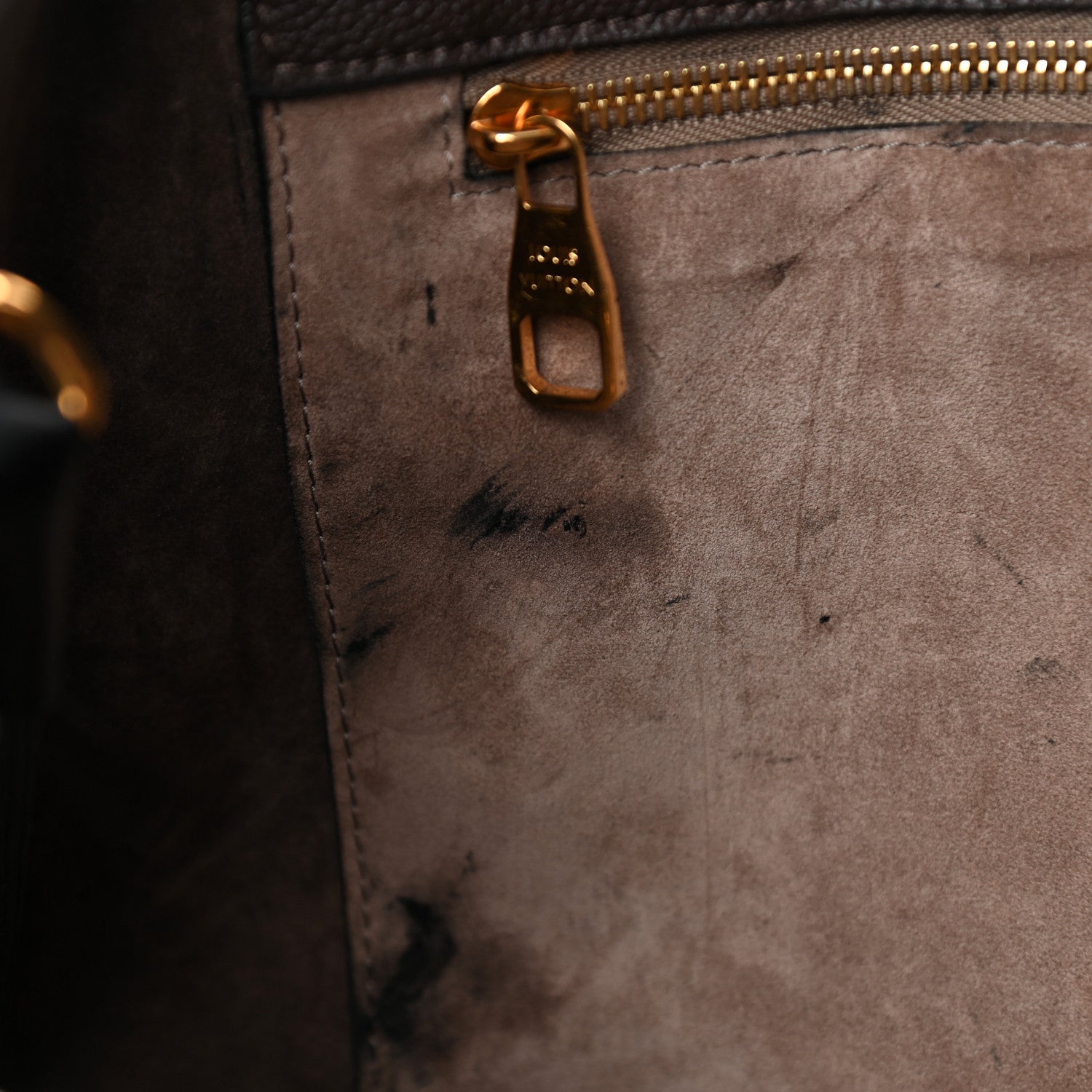 Louis Vuitton Veau Cachemire Monogram Tote W PM Chocolate 14 of 26