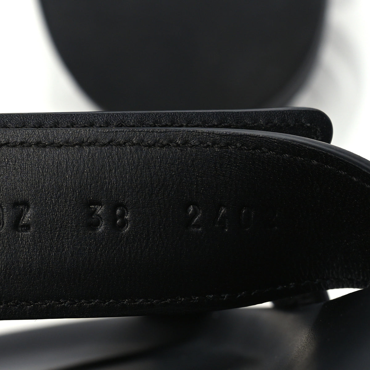 Hermes Calfskin Womens Chypre Sandals 38 Black 7 of 7