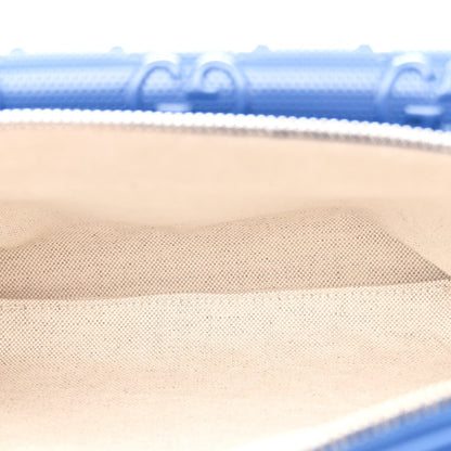 Gucci Calfskin GG Tennis Embossed Pocket Belt Bag Metal Blue 5 of 7