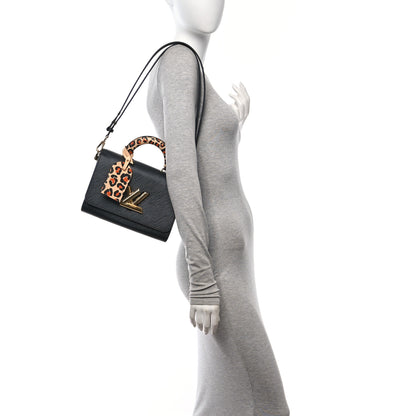 Louis Vuitton Epi Wild At Heart Twist One Handle MM Black 2 of 11